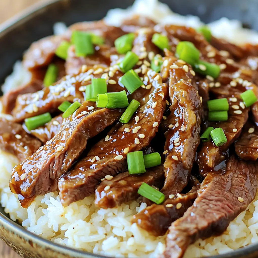 Better-Than-Takeout Mongolian Beef Simple Recipe