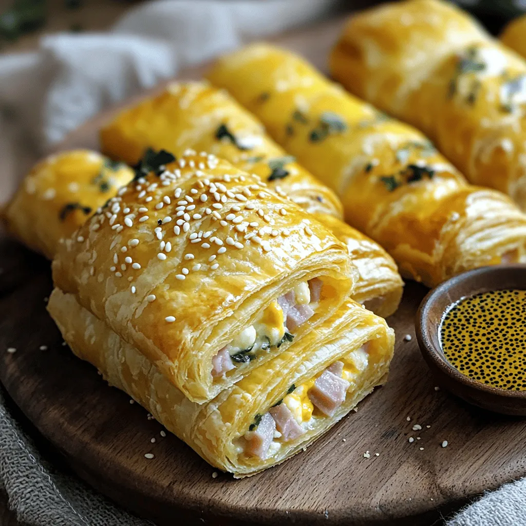 Ham And Cheese Sticks Tasty and Simple Snack Idea