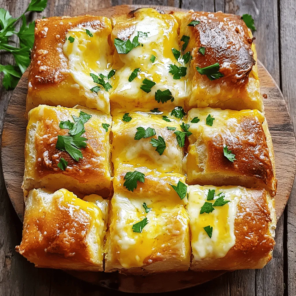 Cheesy Garlic Pull Apart Bread Flavorful Comfort Dish