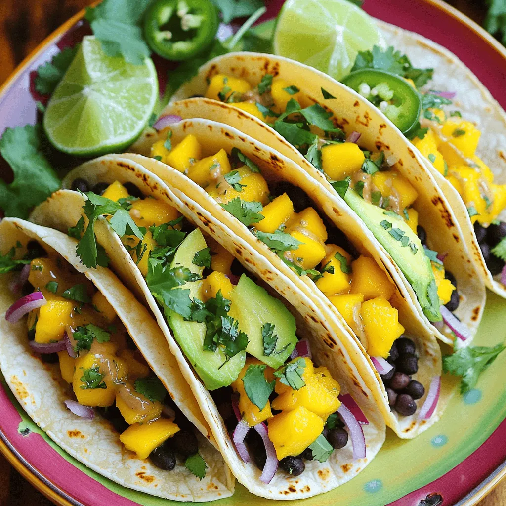Mango Pickle Tacos Flavorful and Fresh Delight