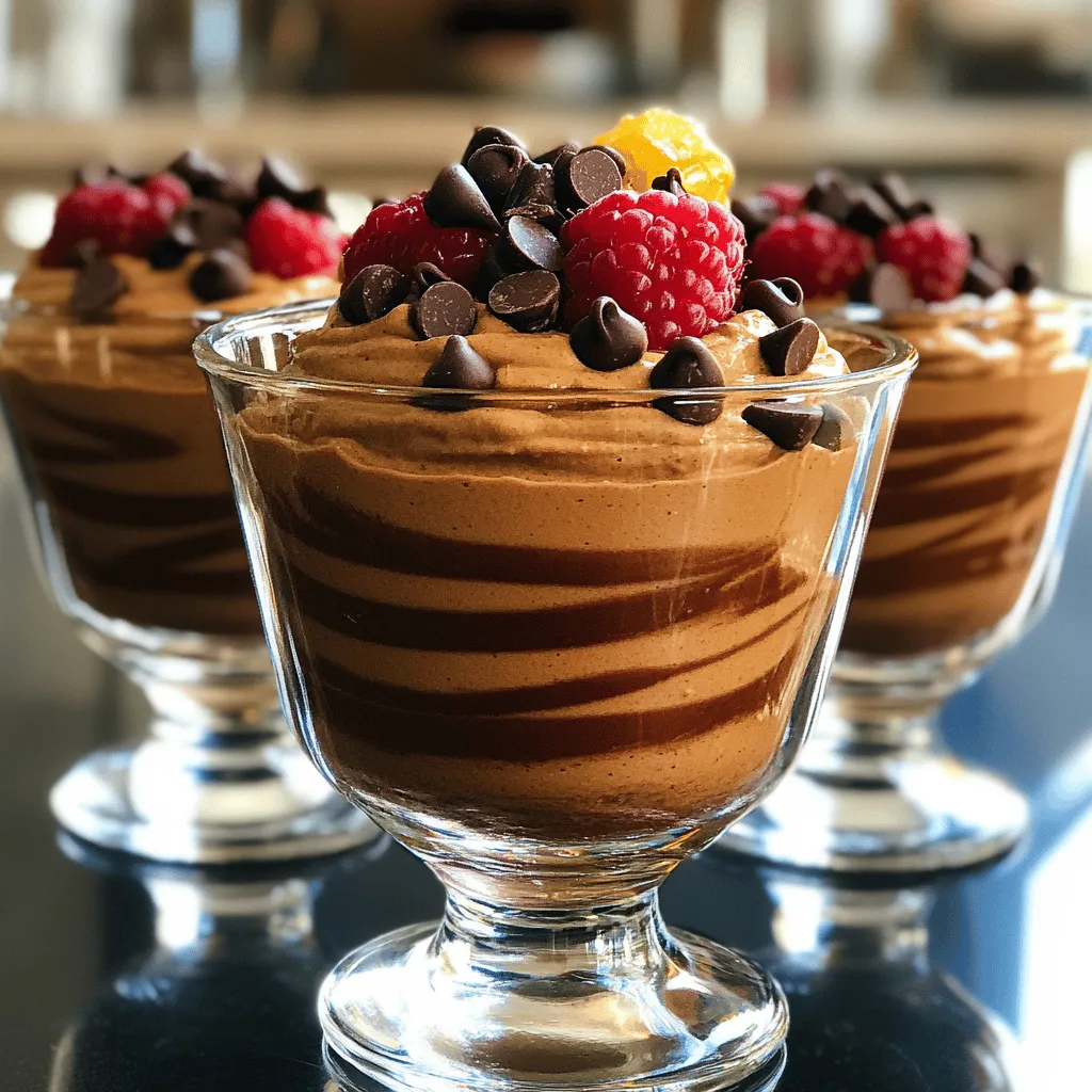 High-Protein Chocolate Cottage Cheese Mousse Delight