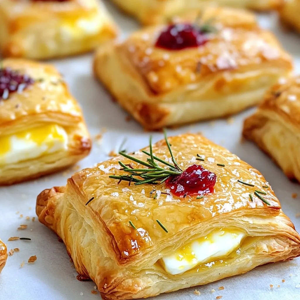 Easy Cranberry Brie Bites Simple and Tasty Treat