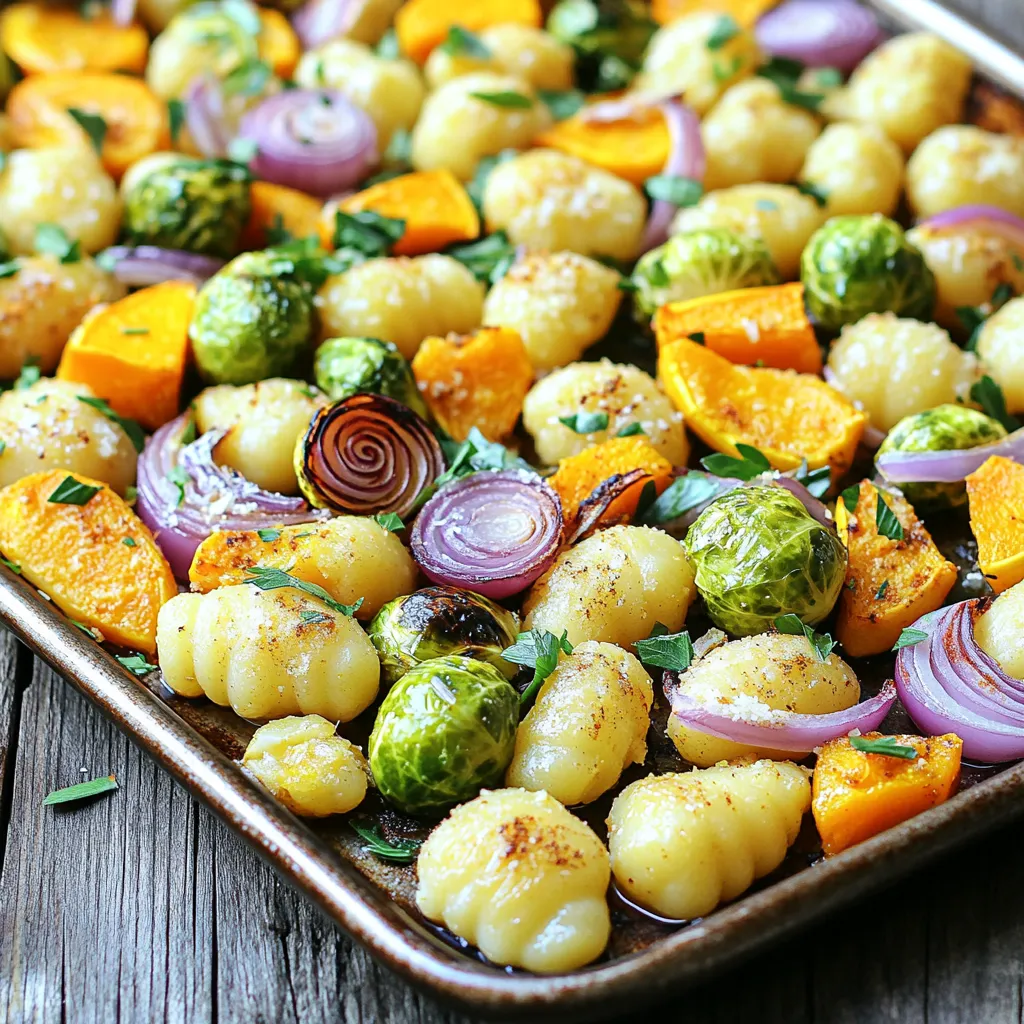 Sheet-Pan Crispy Gnocchi and Fall Veggies Delight