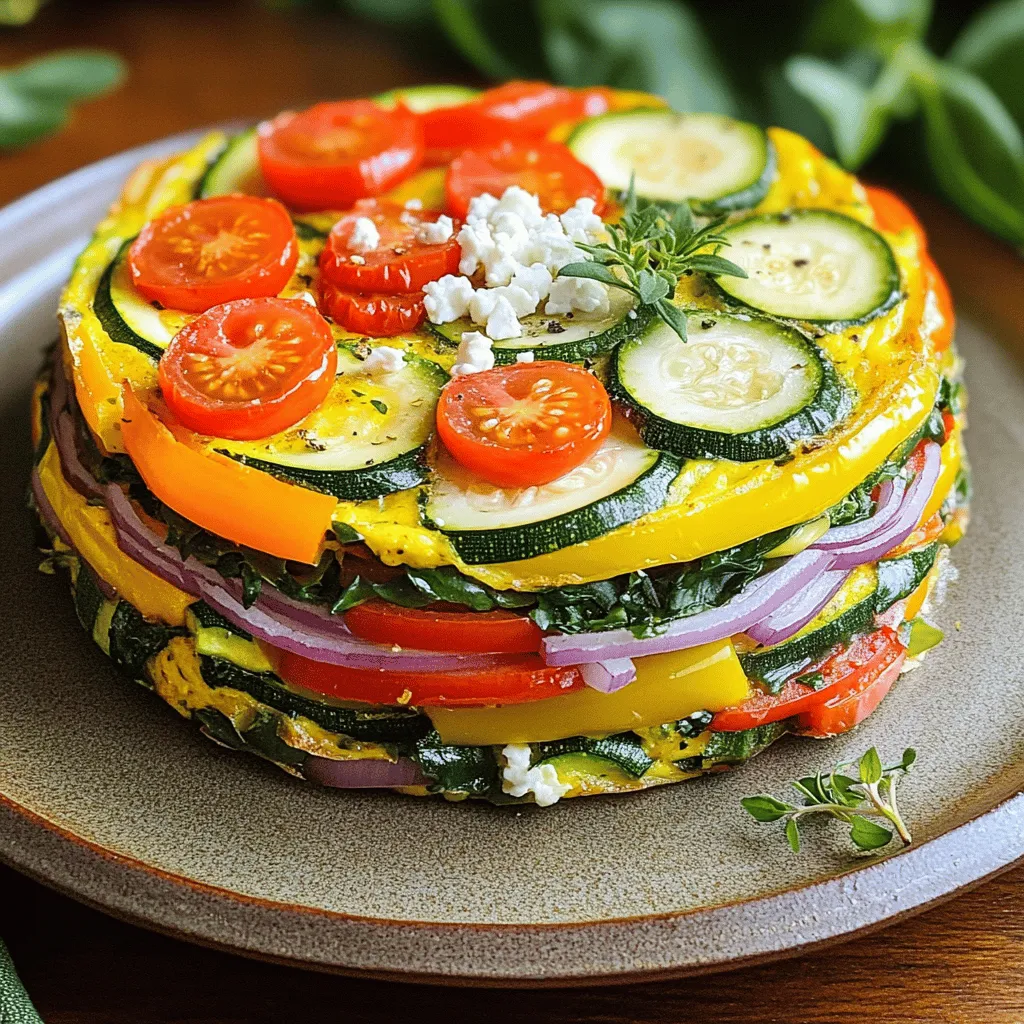 Vegetable Frittata Flavorful and Easy Breakfast Recipe