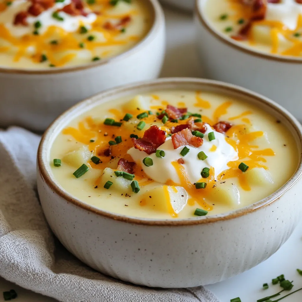 Loaded Baked Potato Soup Flavorful and Comforting Dish