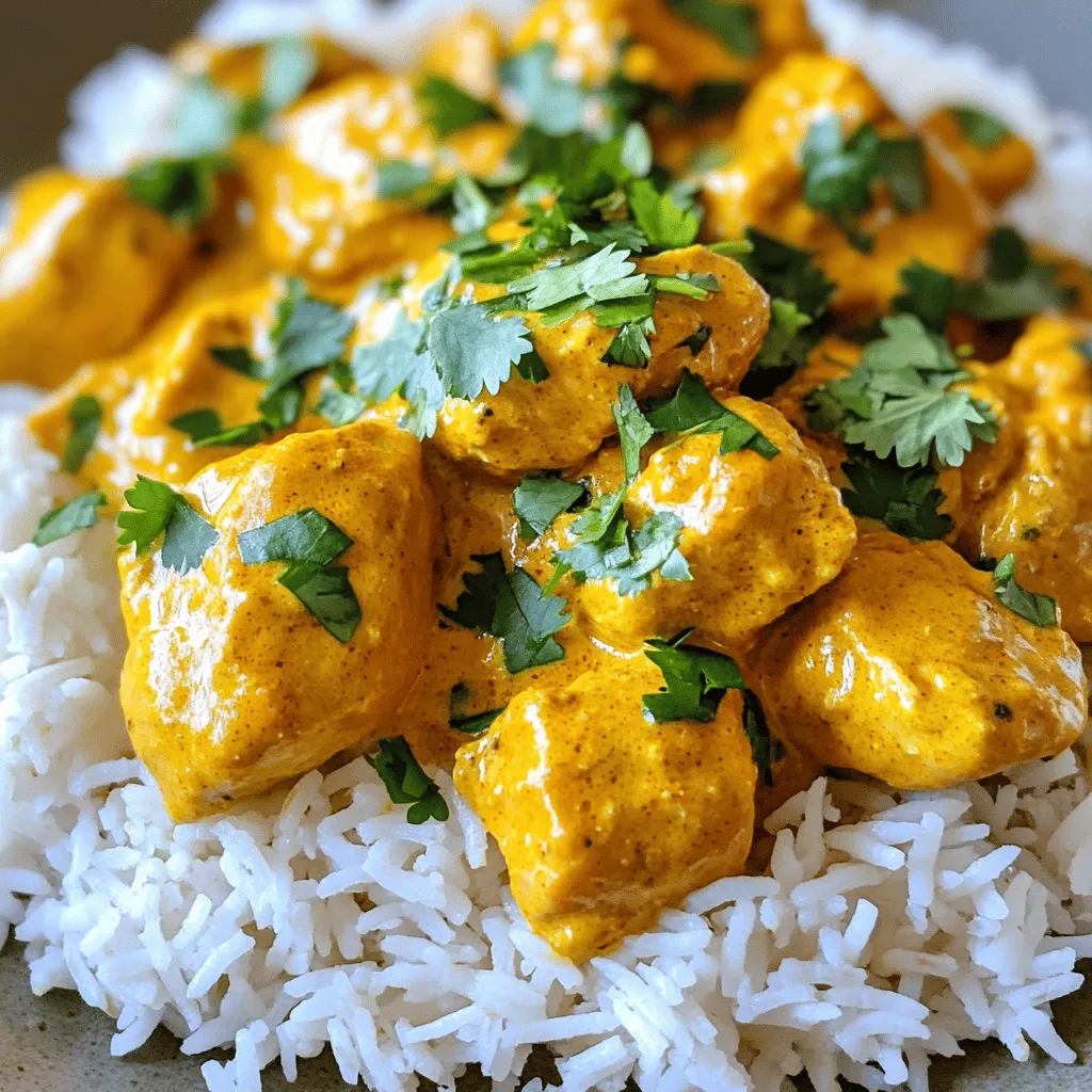 Savory Slow Cooker Butter Chicken Easy and Flavorful