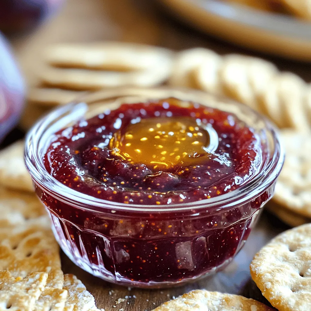 Quick Fig Jam Easy and Flavorful Homemade Delight