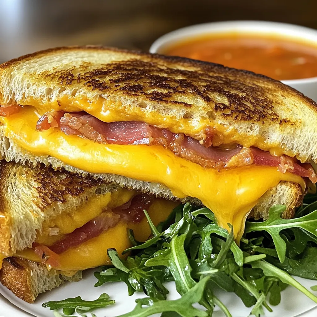 Savory BLT Grilled Cheese Simple Comfort Recipe