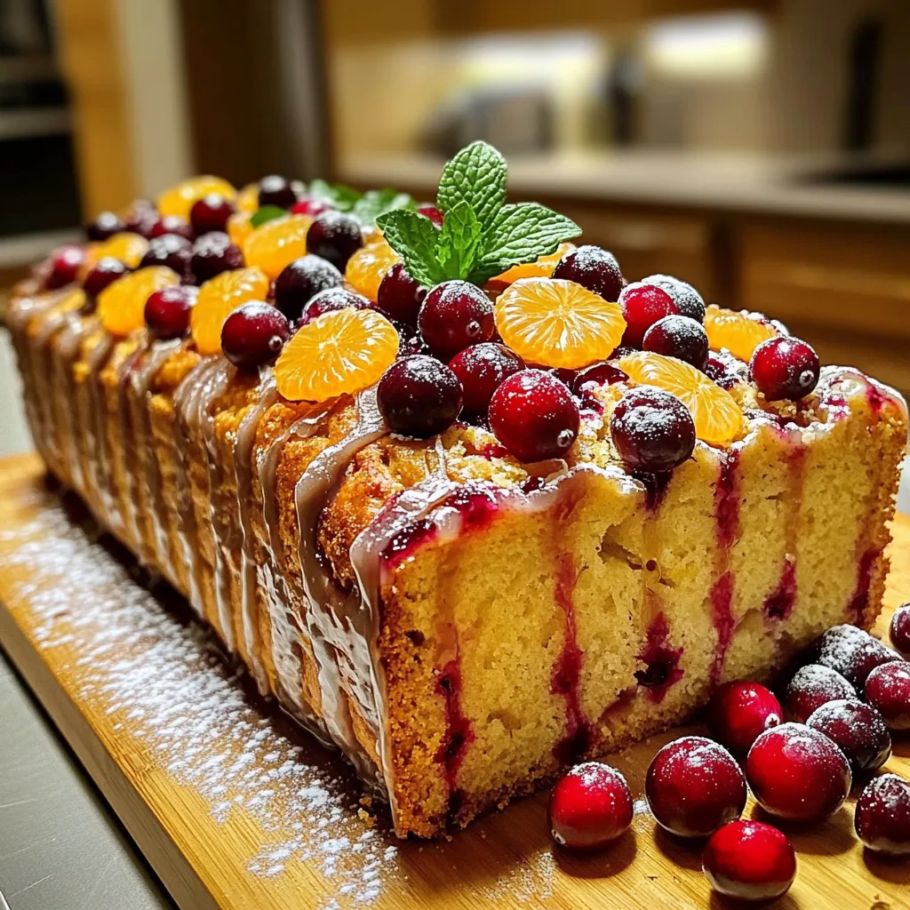 Cranberry Orange Loaf Flavorful and Easy Recipe