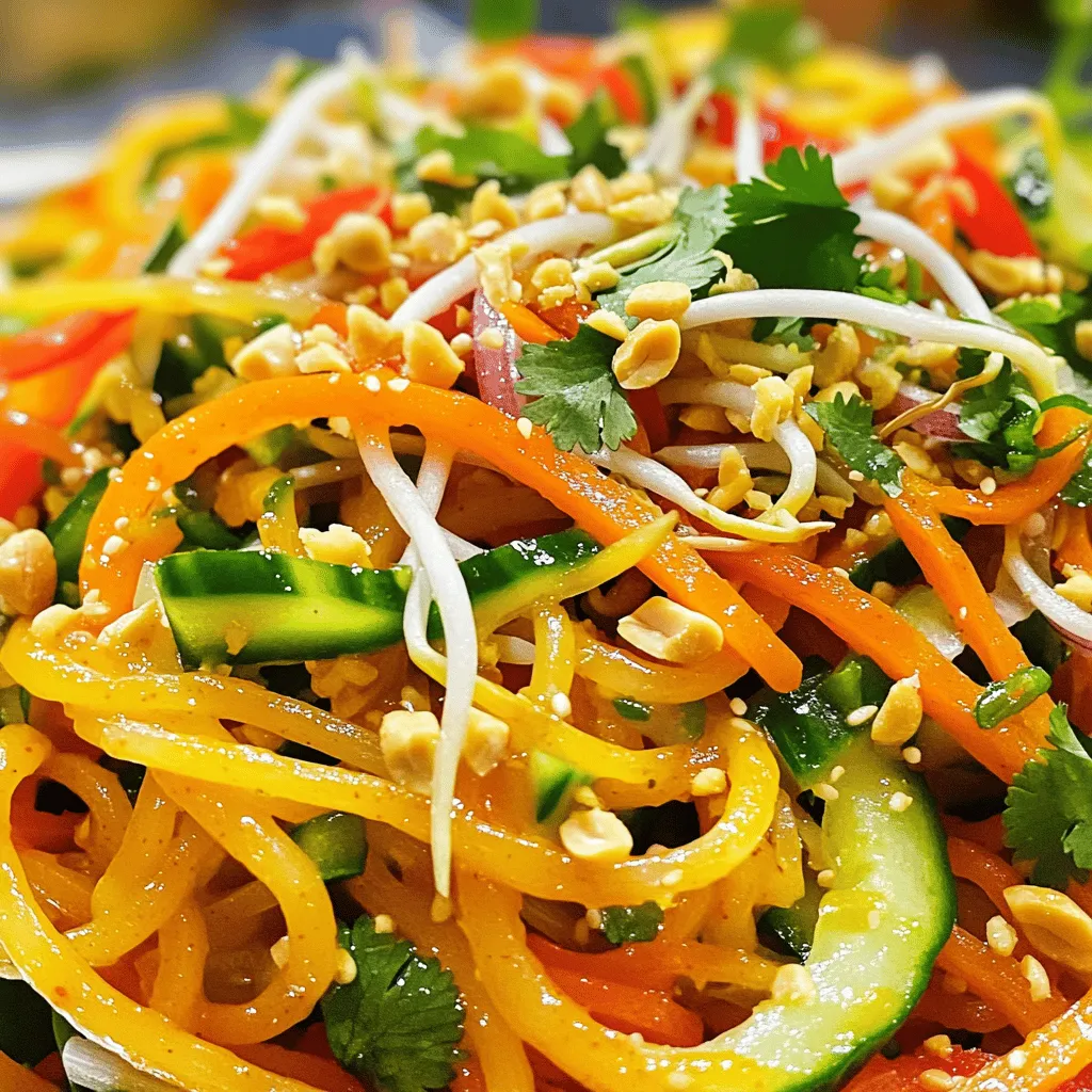 Spicy Thai Noodle Salad Fresh and Flavorful Recipe