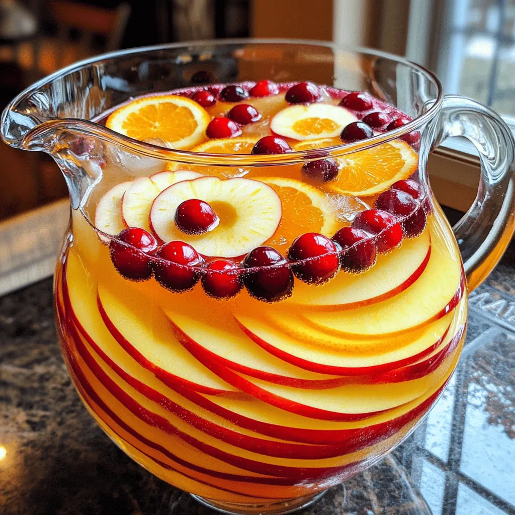 Apple Cider Fruit Punch Refreshing and Fruity Drink