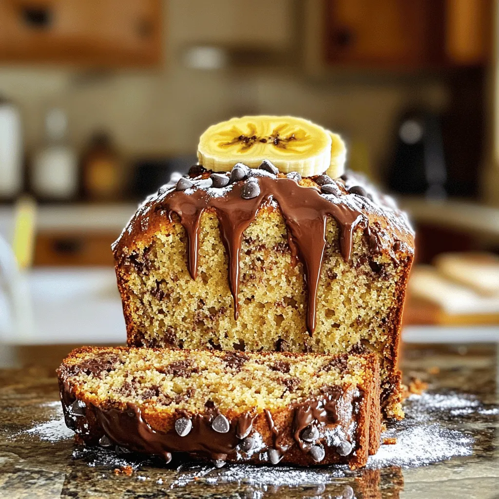 Chocolate Chip Banana Bread Easy and Delicious Treat
