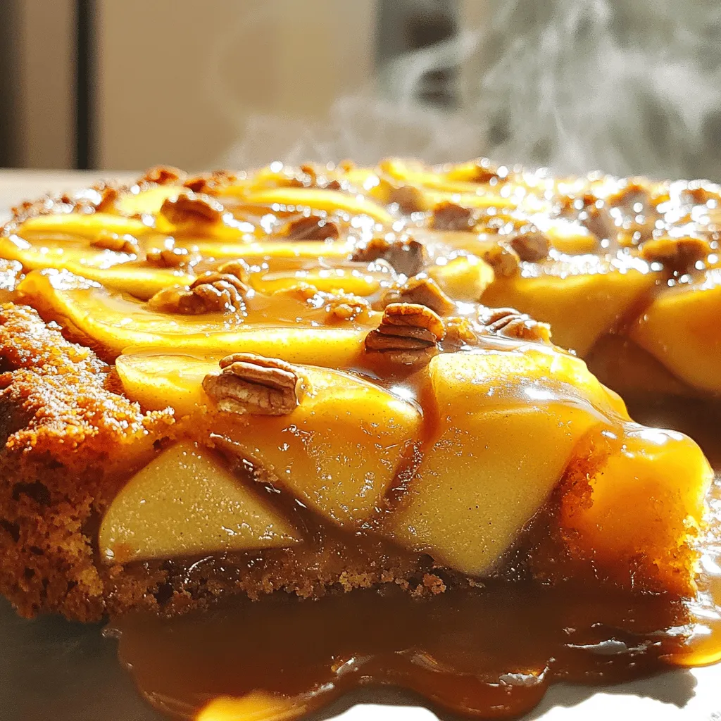 Caramel Apple Upside Down Cake Irresistible Recipe