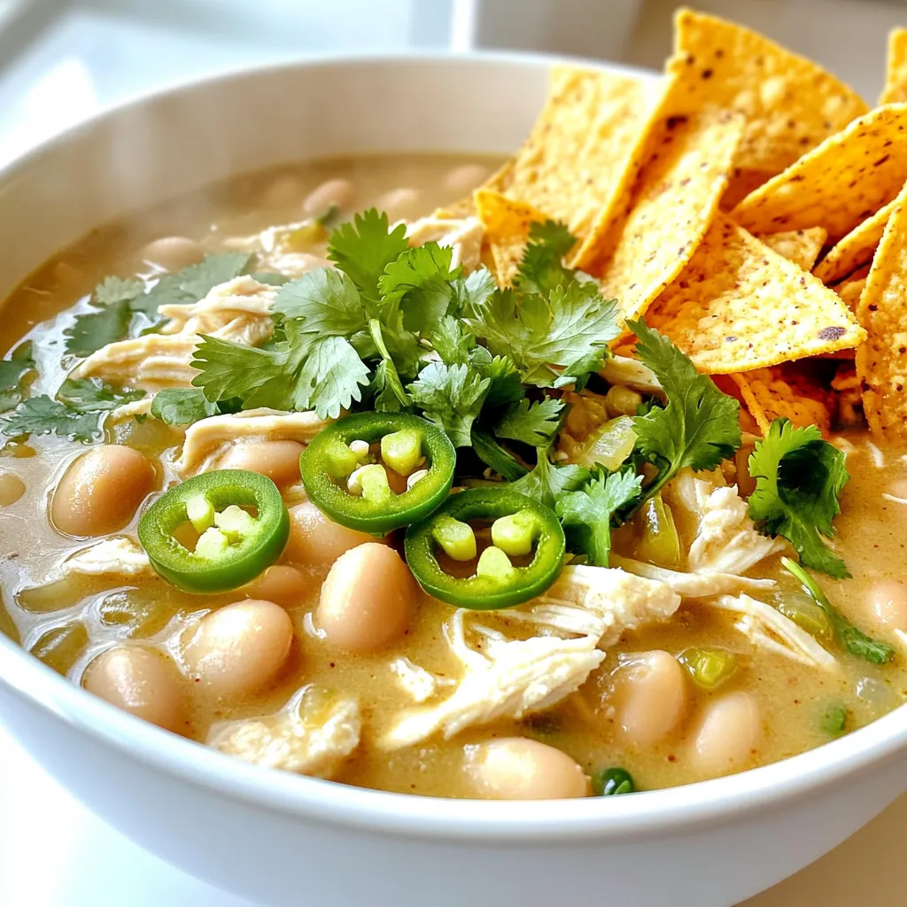Slow Cooker White Chicken Chili Simple and Tasty Meal
