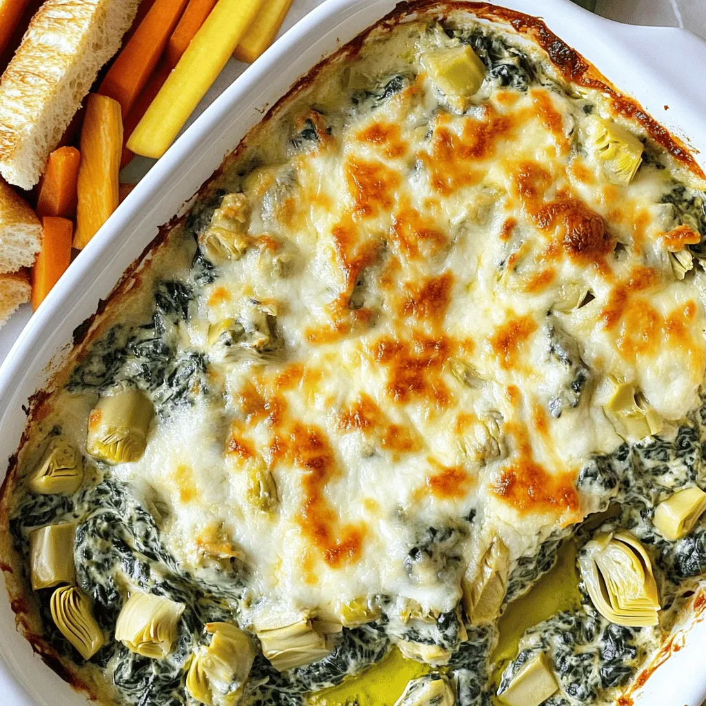 Spinach Artichoke Dip Flavorful and Simple Recipe