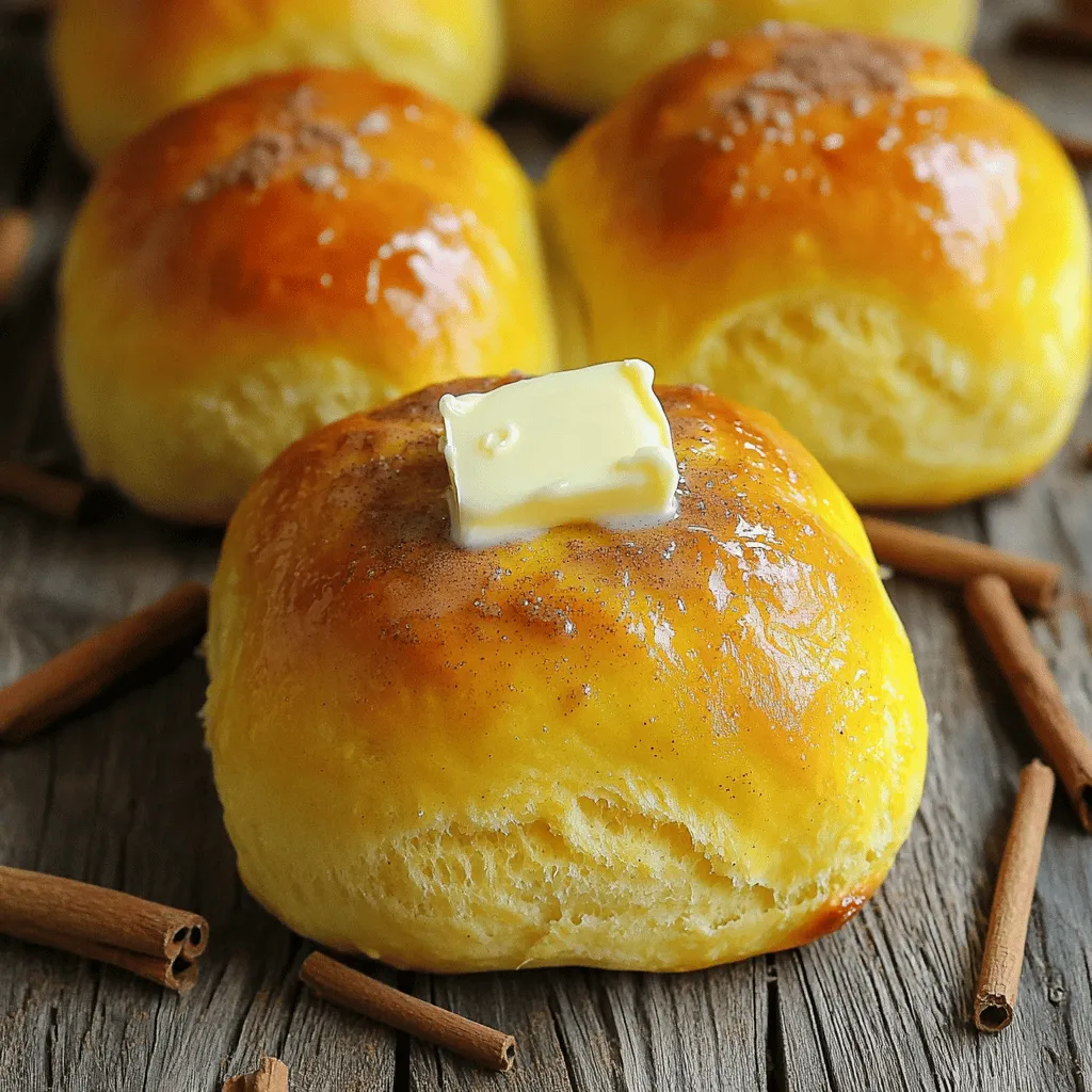 Pillowy Pumpkin Dinner Rolls Simple and Delicious Recipe