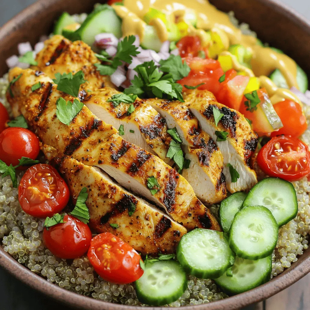 Savory Chicken Shawarma Bowl Easy Recipe to Enjoy