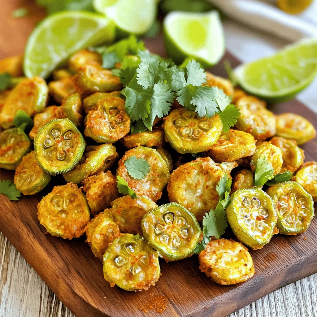 Firecracker Fried Okra Crispy and Flavorful Treat