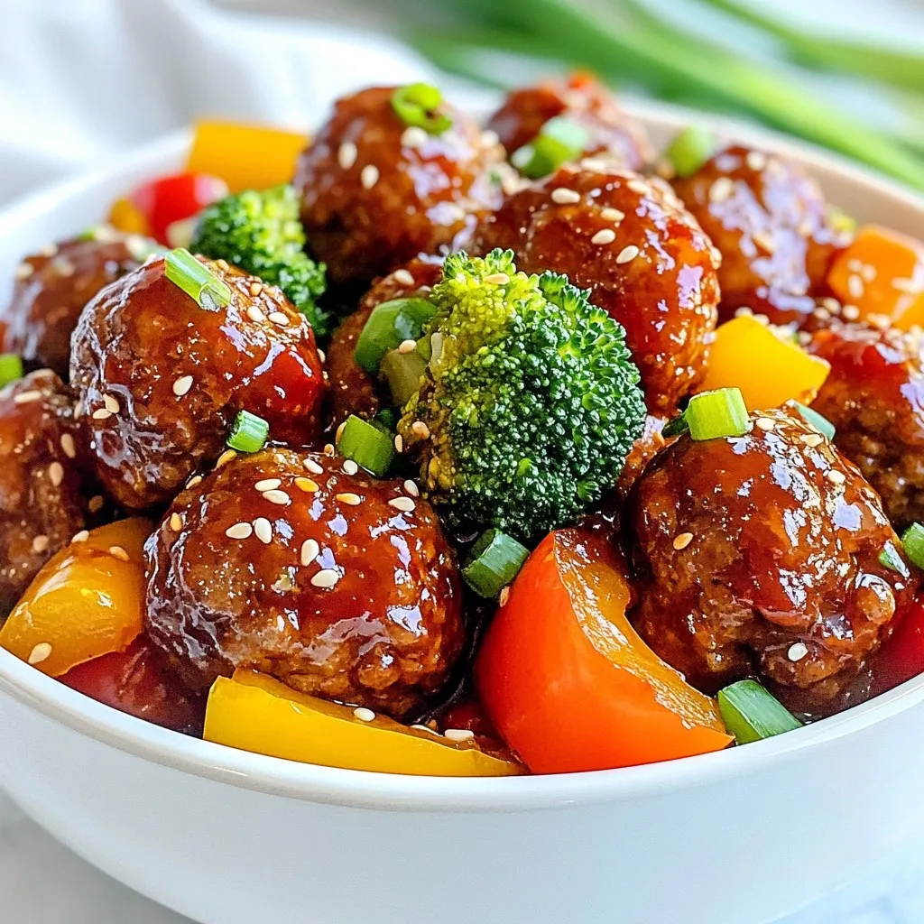 Crockpot Asian Meatballs Tasty and Simple Recipe