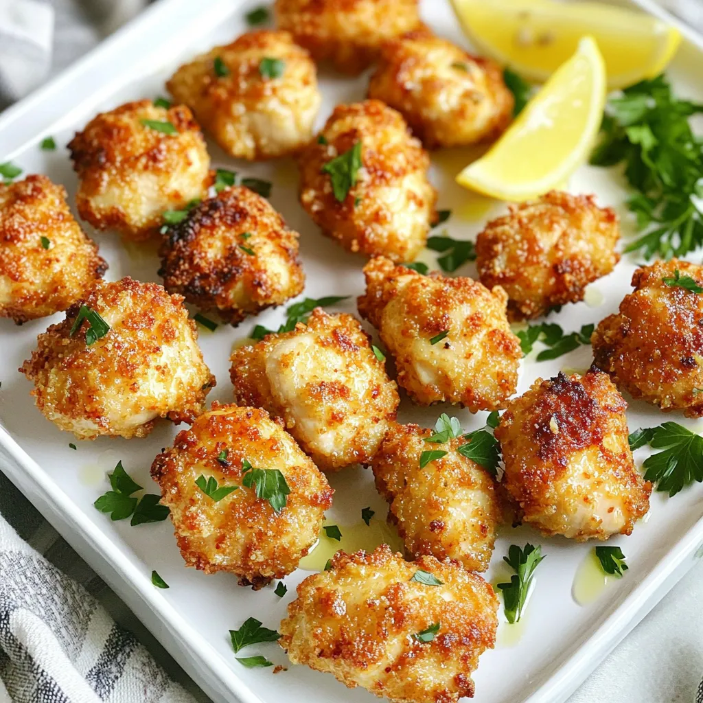 Air Fryer Lemon Chicken Bites Tasty and Simple Meal