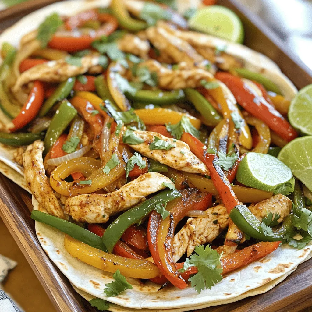 Sheet Pan Chicken Fajitas Flavorful and Easy Meal