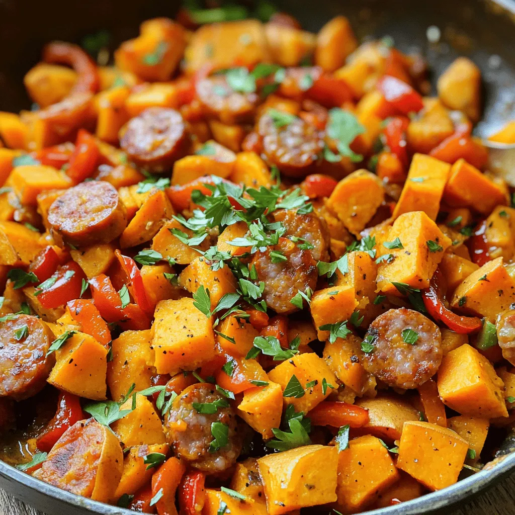 Sweet Potatoes &#038; Andouille Sausage Flavorful Meal Guide