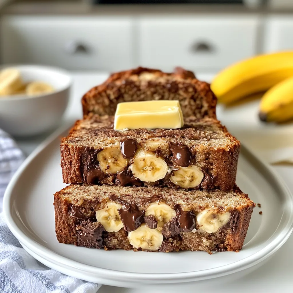 Chocolate Chip Banana Bread Simple and Tasty Recipe