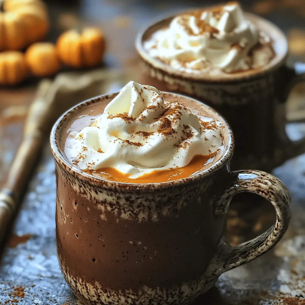 Pumpkin Spice Hot Chocolate Creamy Comfort Drink