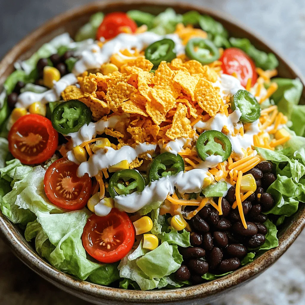 Doritos Taco Salad Crunchy and Flavorful Delight