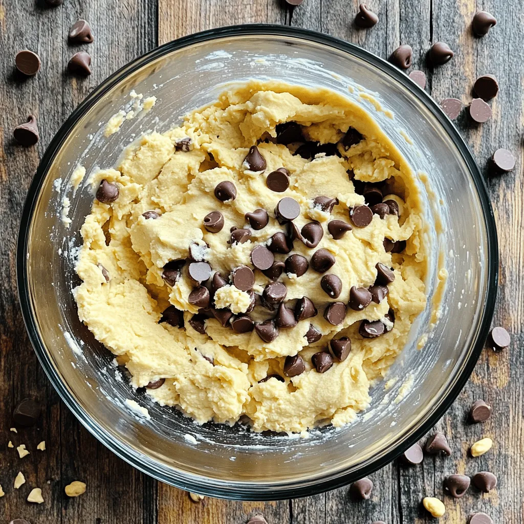 Cottage Cheese Chocolate Chip Cookie Dough Delight