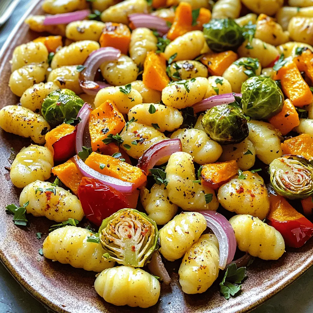 Sheet-Pan Gnocchi with Roasted Fall Vegetables Delight