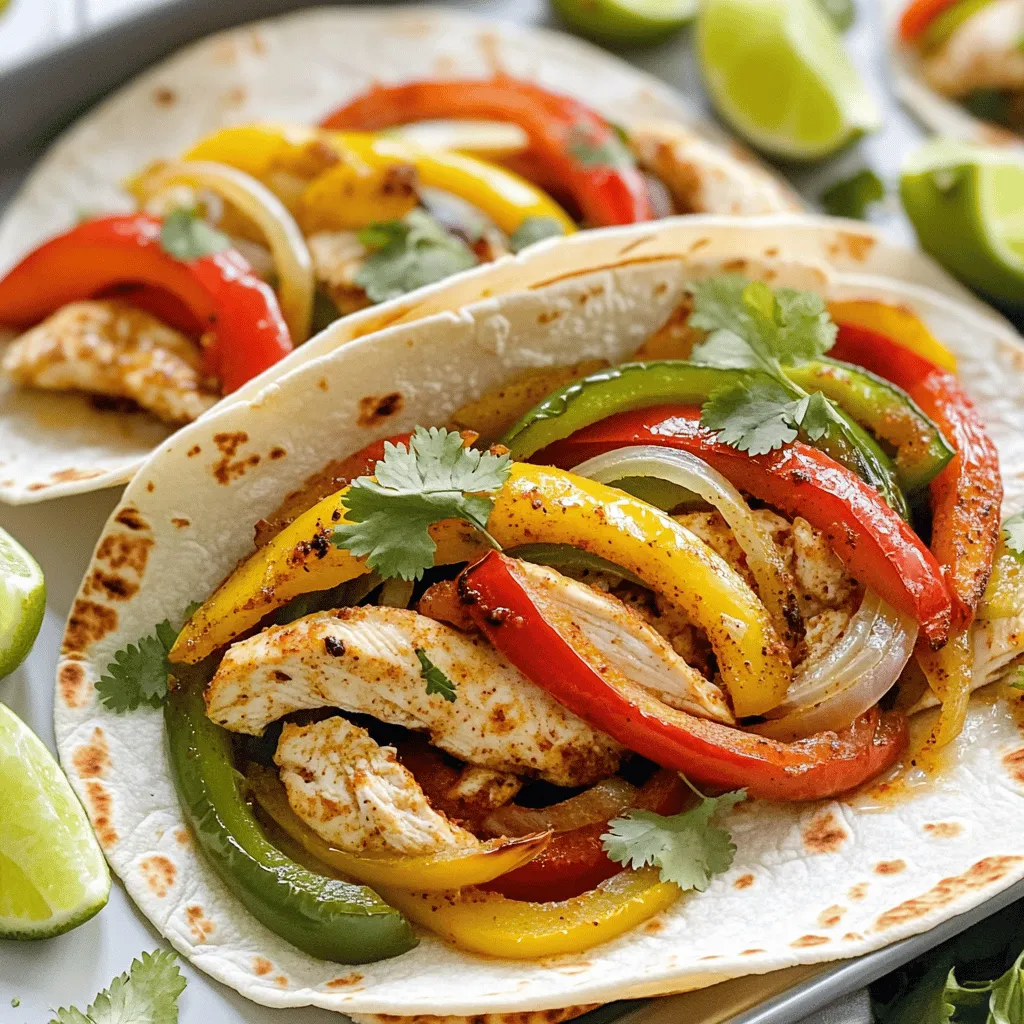 Oven-Baked Chicken Fajitas Flavorful and Simple Recipe