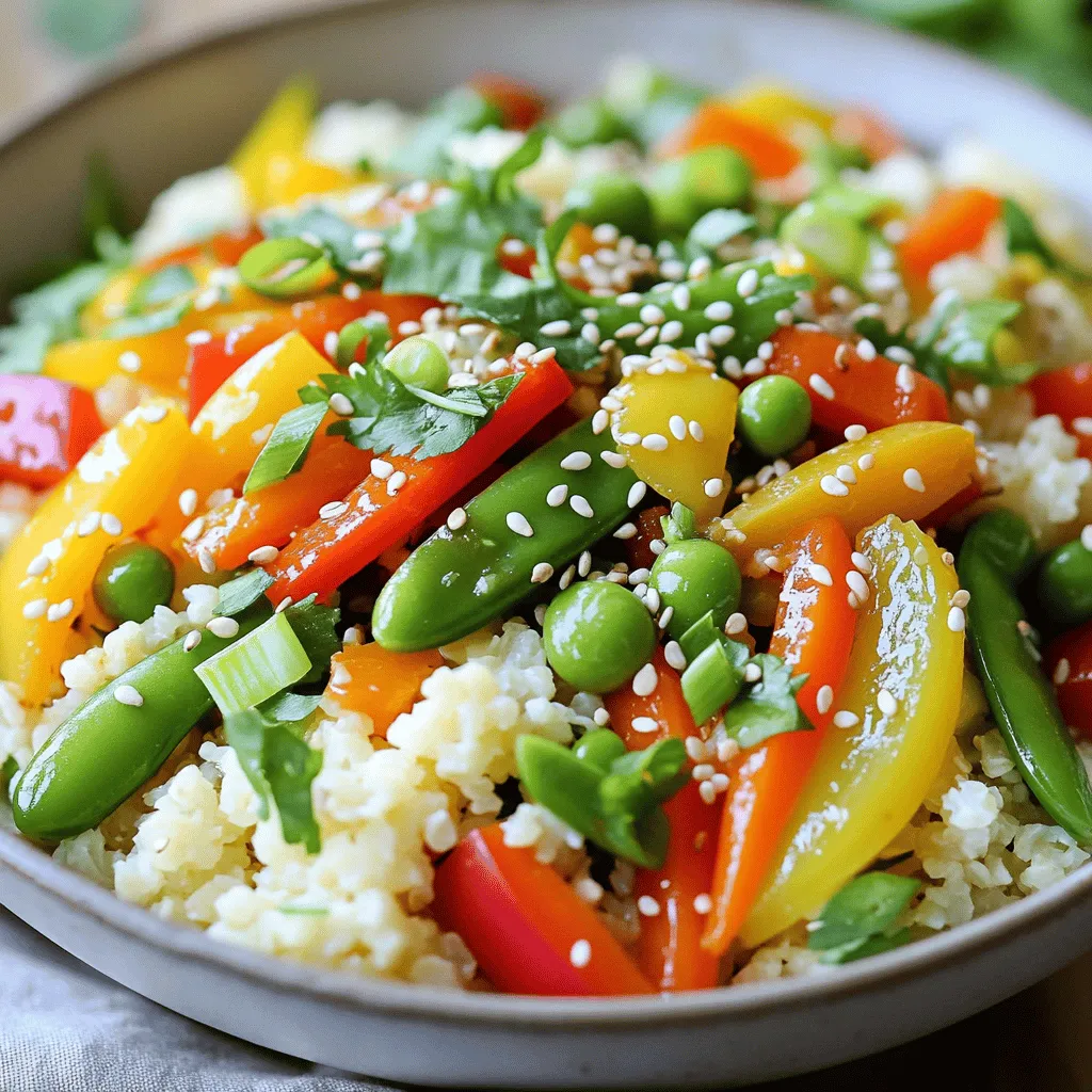 Cauliflower Rice Stir-Fry Flavorful and Quick Meal