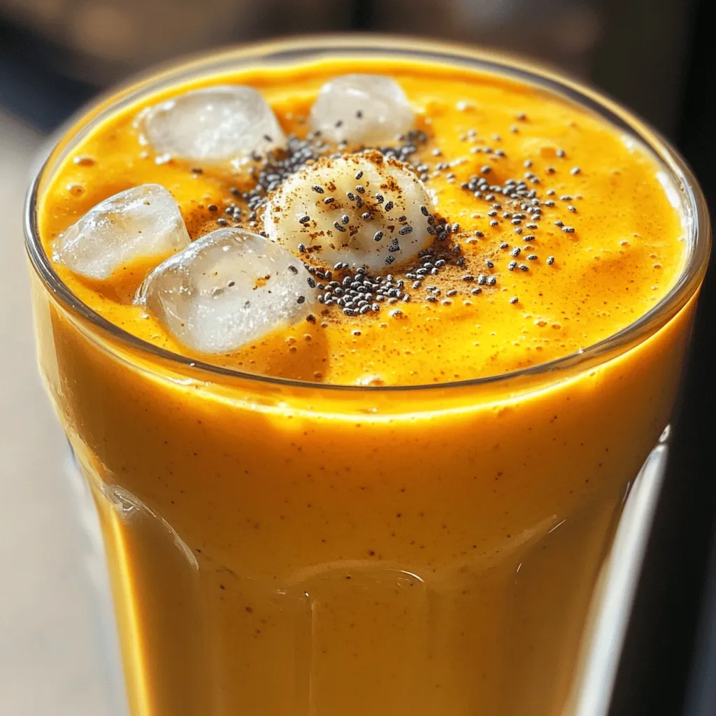 Pumpkin Spice Protein Smoothie Easy and Nutritious Drink