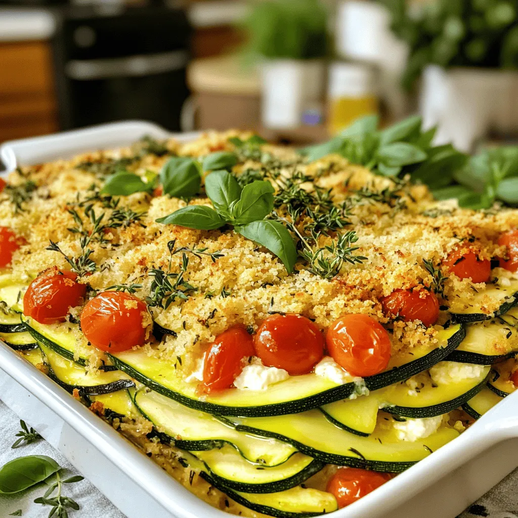Herb Zucchini Casserole Flavorful and Easy Recipe