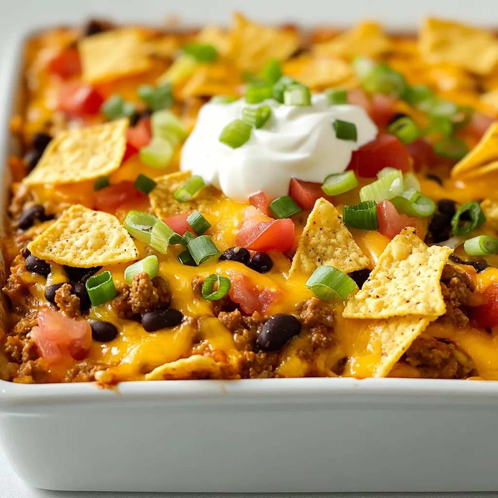 Easy Taco Bake Simple and Flavorful Family Dinner
