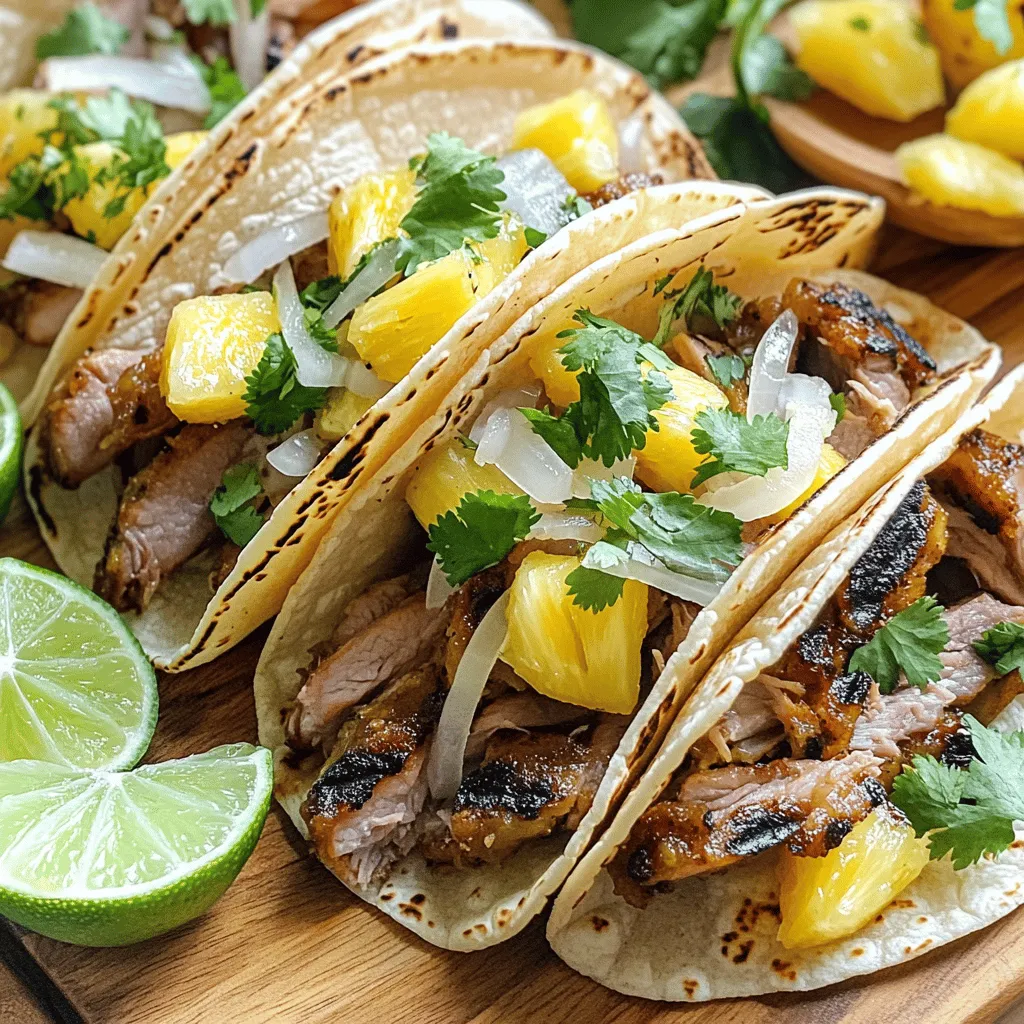 Mouthwatering Tacos Al Pastor Flavorful and Easy Recipe