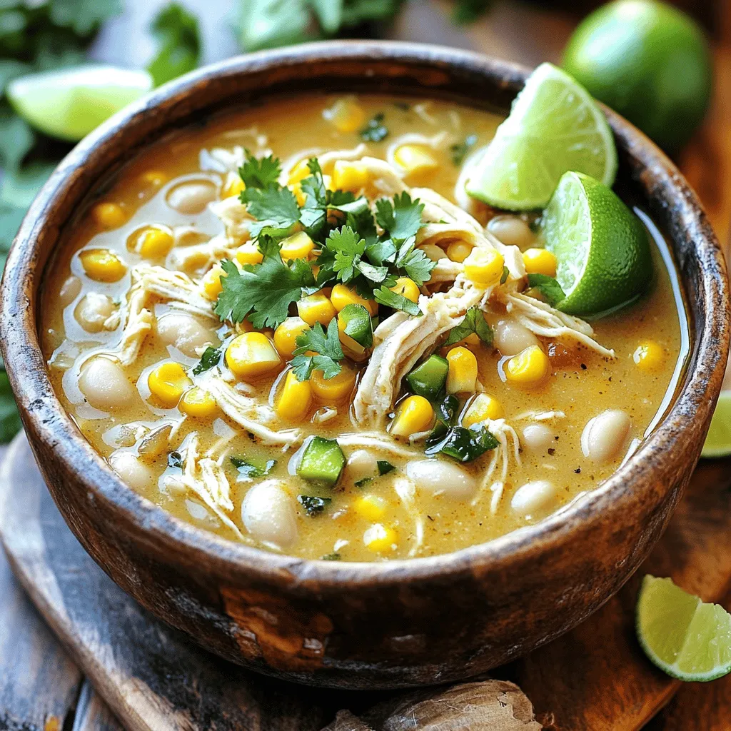 Slow Cooker White Chicken Chili Flavorful Comfort Meal