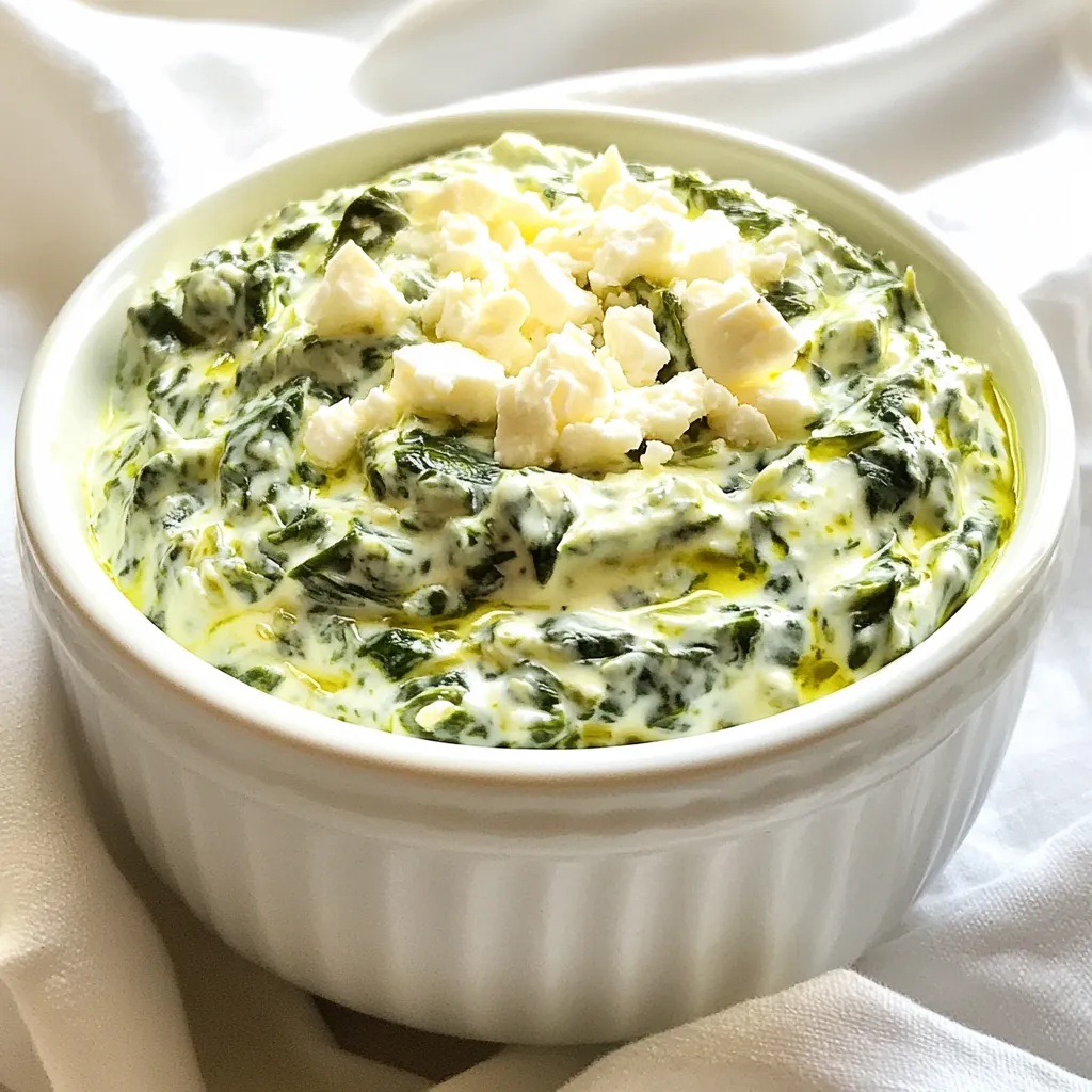 Greek Yogurt Spinach Dip Refreshing and Flavorful Snack