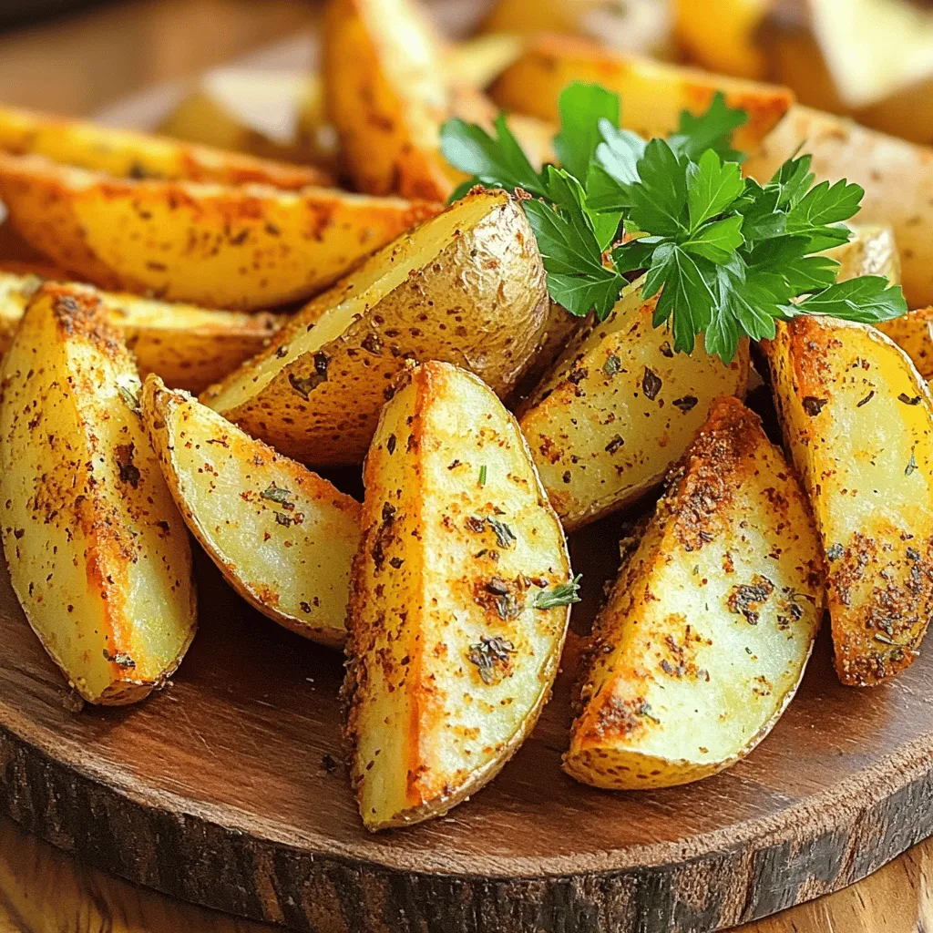Air Fryer Potato Wedges Crispy and Flavorful Snack