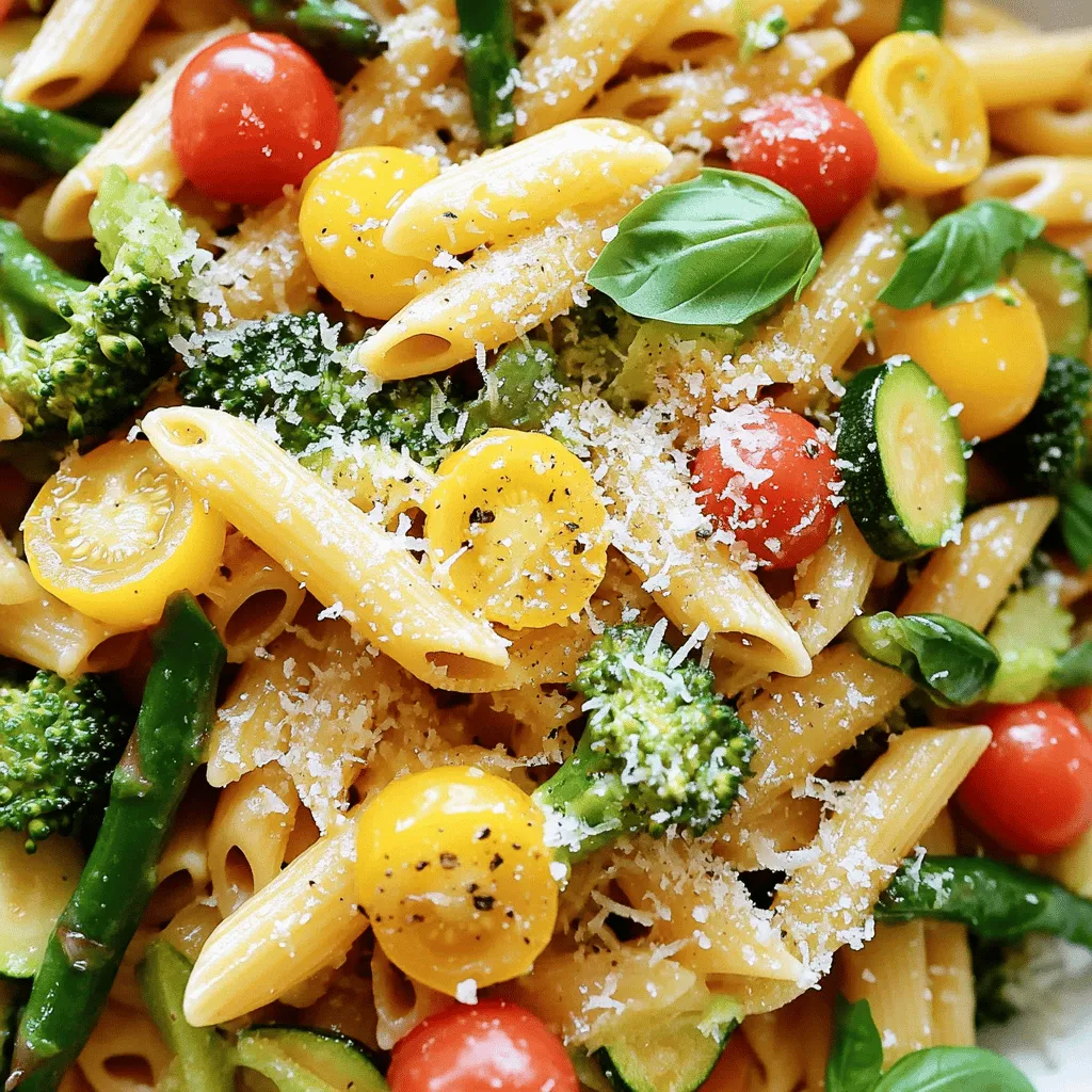 Pasta Primavera Delightful and Vibrant Vegetable Dish