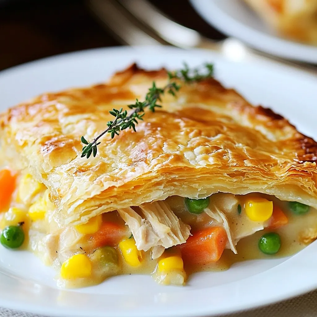 Homestyle Chicken Pot Pie Delightful Comfort Food