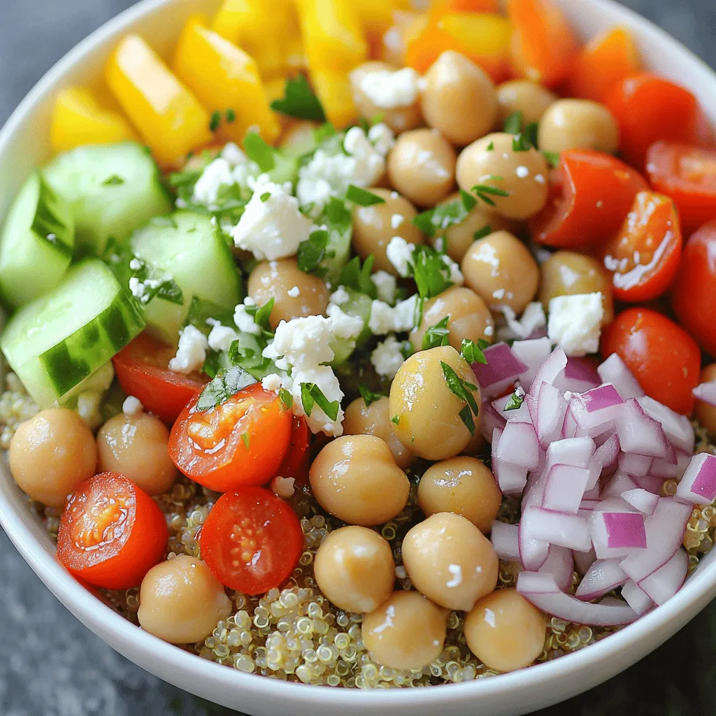 Mediterranean Quinoa Bowls Flavorful and Healthy Meal