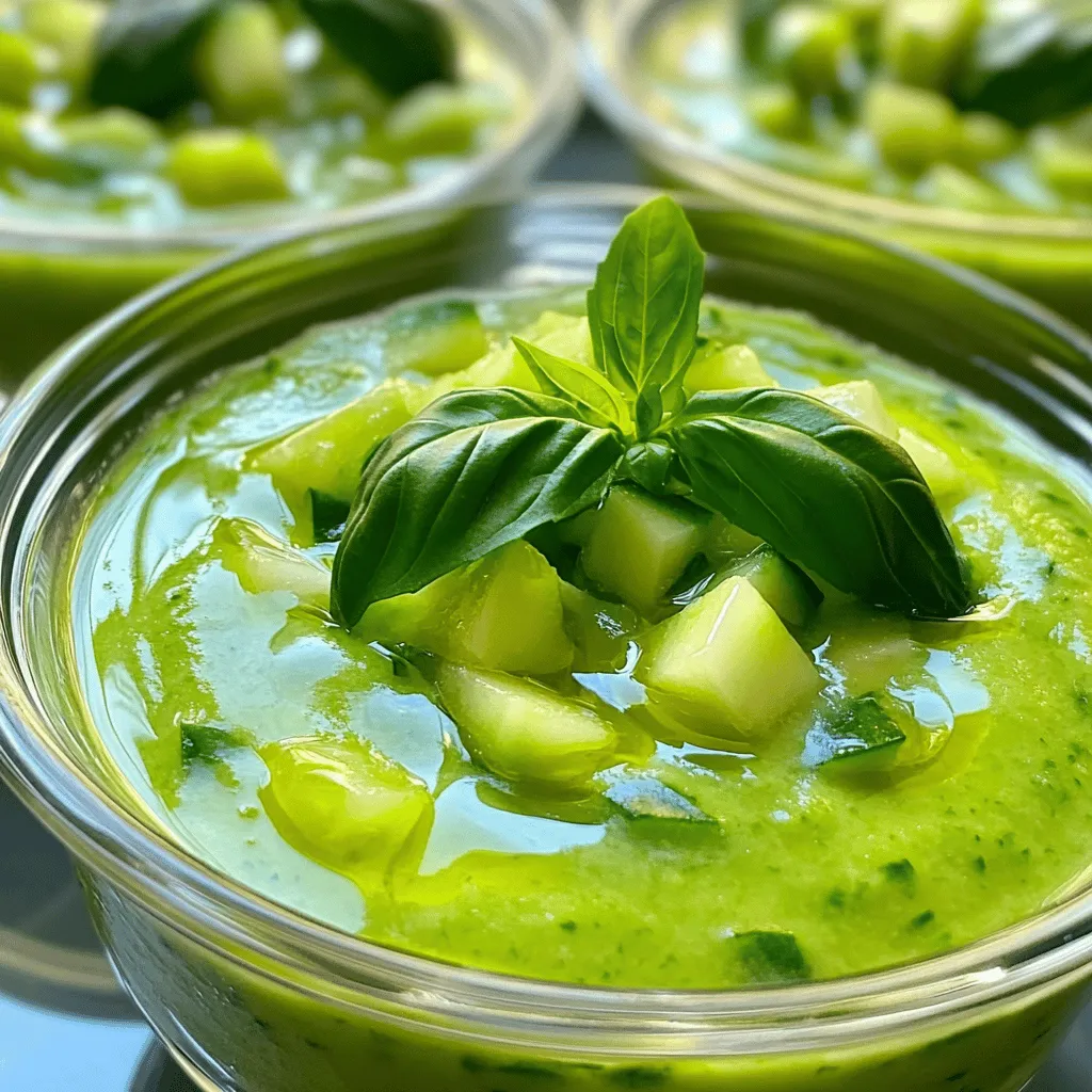 Quick Cucumber Gazpacho Fresh and Flavorful Recipe