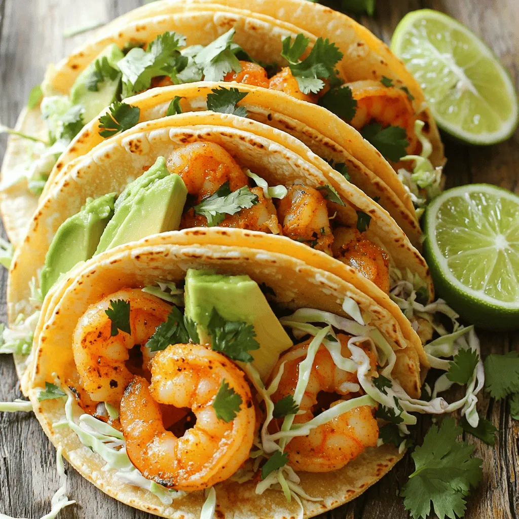 Spicy Garlic Shrimp Tacos Flavorful and Easy Recipe
