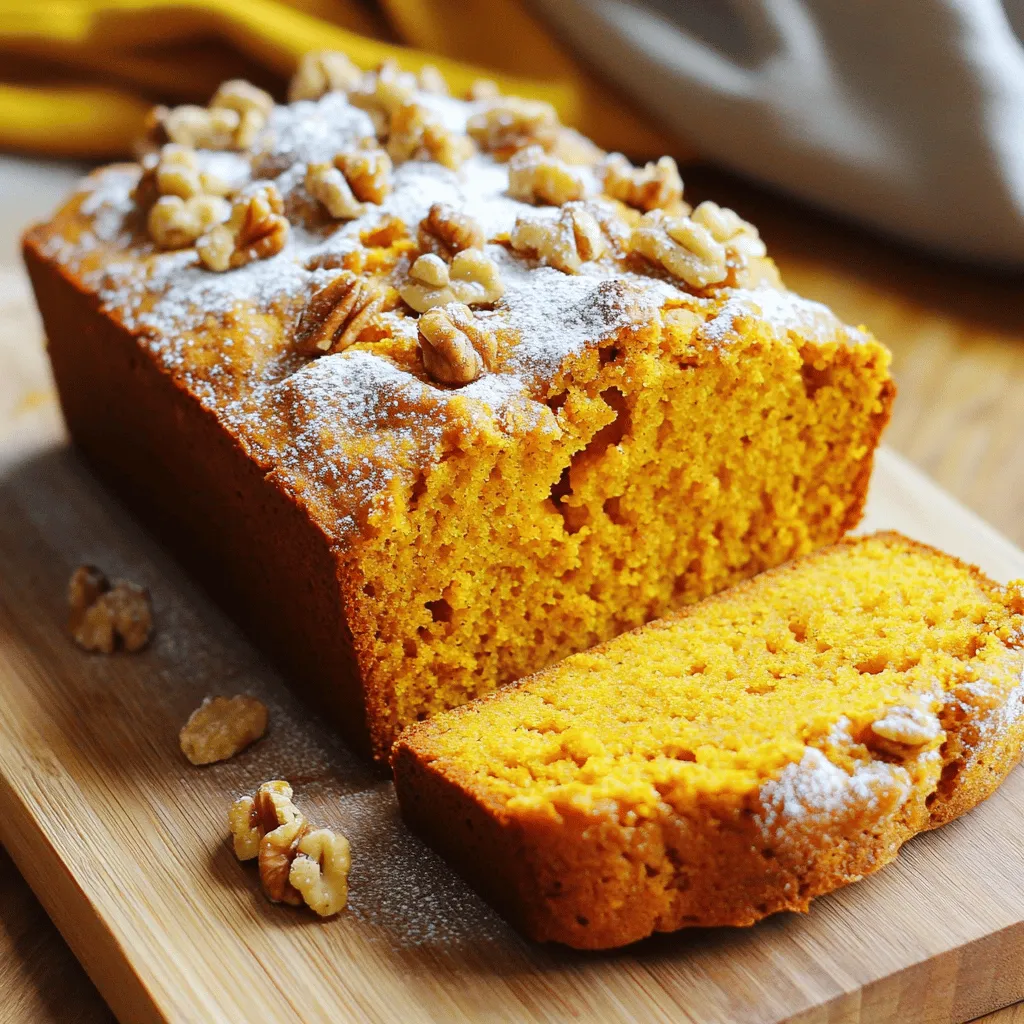 Easy Pumpkin Bread Quick and Simple Recipe Idea