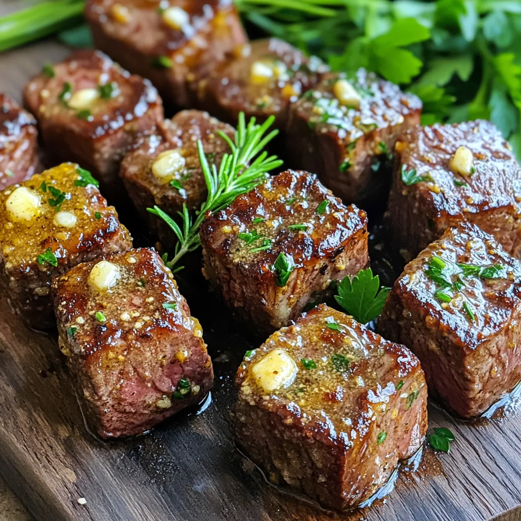 Air Fryer Garlic Butter Steak Bites Savory and Simple