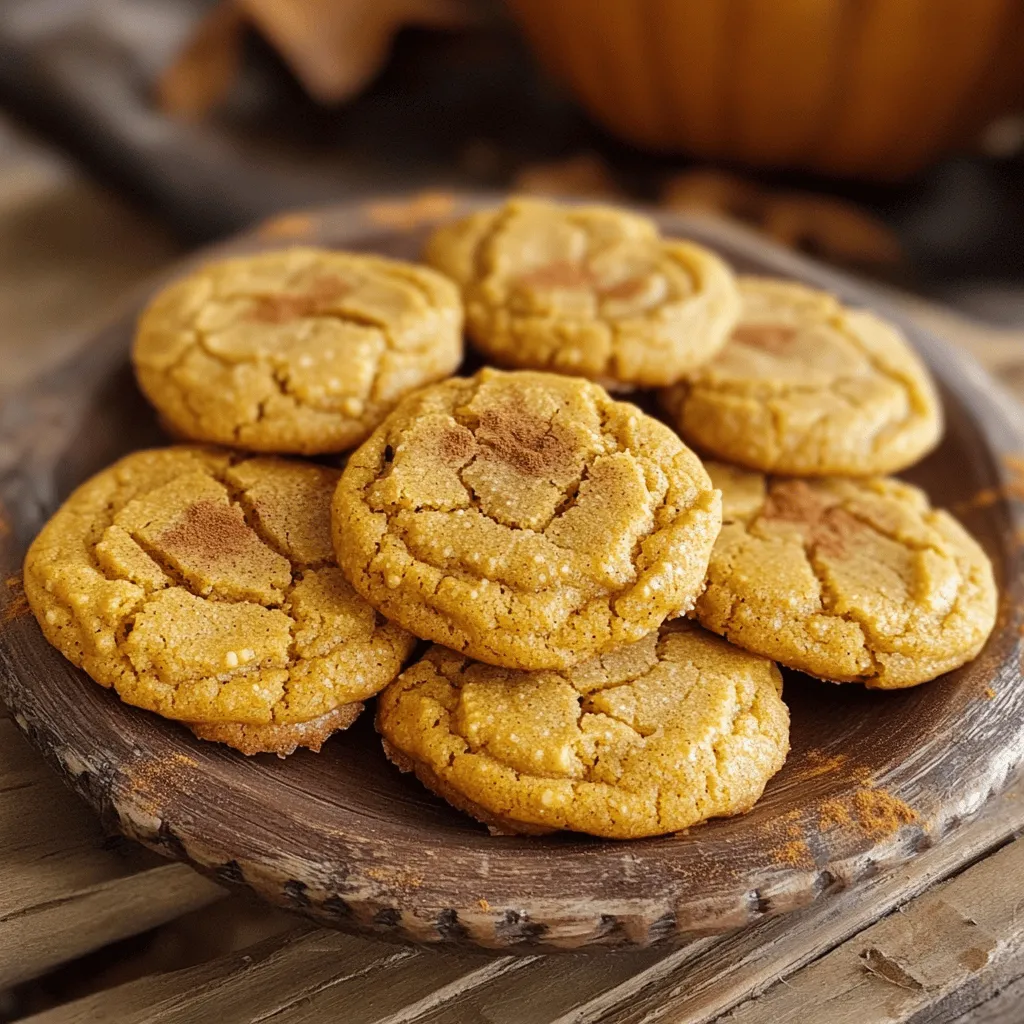 Vegan Pumpkin Spice Cookies Tasty Fall Delight