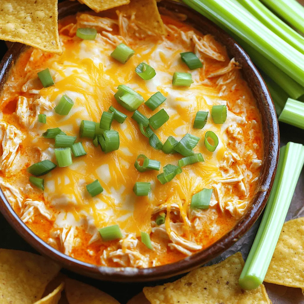 Buffalo Chicken Dip Comforting and Flavorful Delight