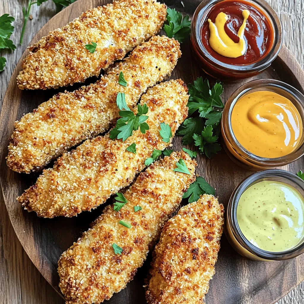 Air Fryer Chicken Tenders Crunchy and Delicious Recipe